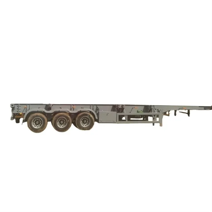 3 Axles 80T Skeleton Trailer high quality